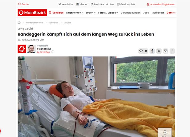 screenshot website meinbezirk